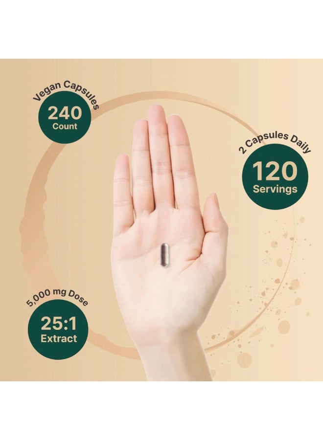 نايتشر بيل NatureBell Citrus Bergamot 5,000 mg Equivalent – 240 Veggie Capsules - Image 4