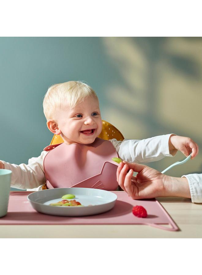 زبون مريلة، وردية باهتة - Image 2