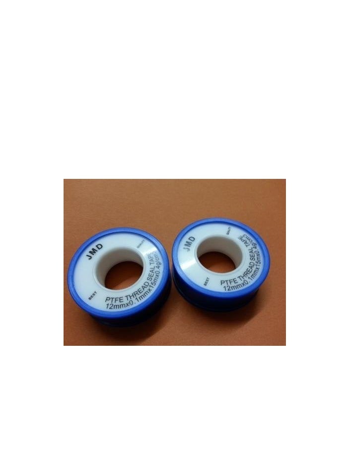 JMD Handicraft Teflon Tape for Reverse Osmosis Water Filter Pipe Fittings, Aquarium, Washing Machine, and Faucet - 5 Pack PK Aqua White