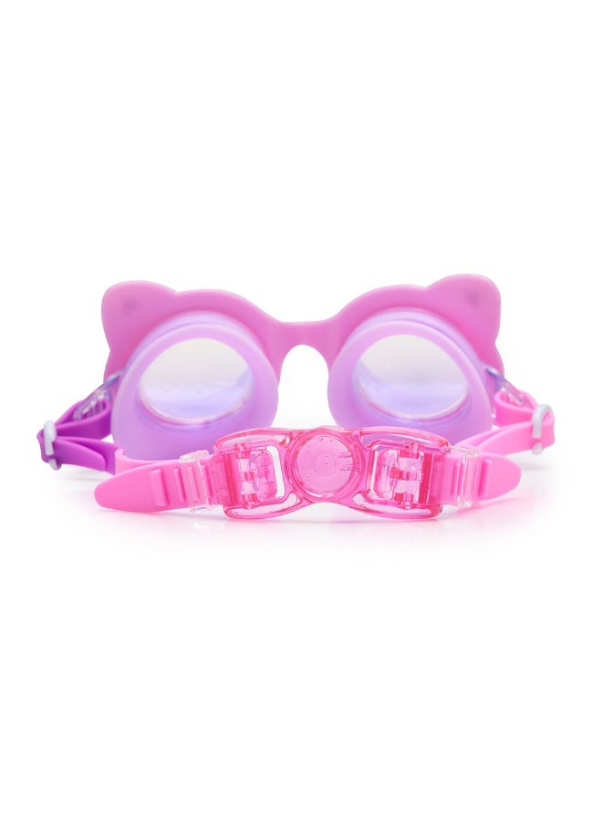 Bling2o Paw Print Pink Kitten Kids' Swim Goggles - Image 3