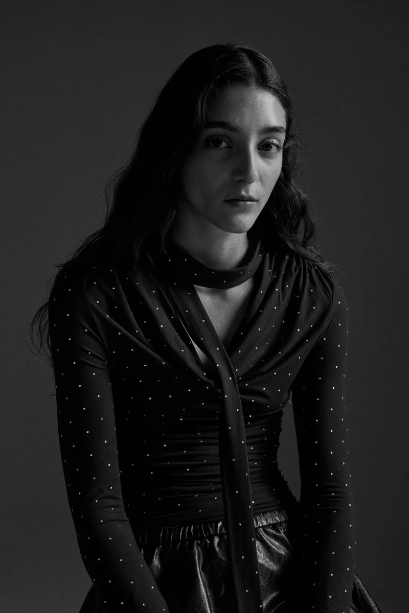 H&M Scarf-detail top