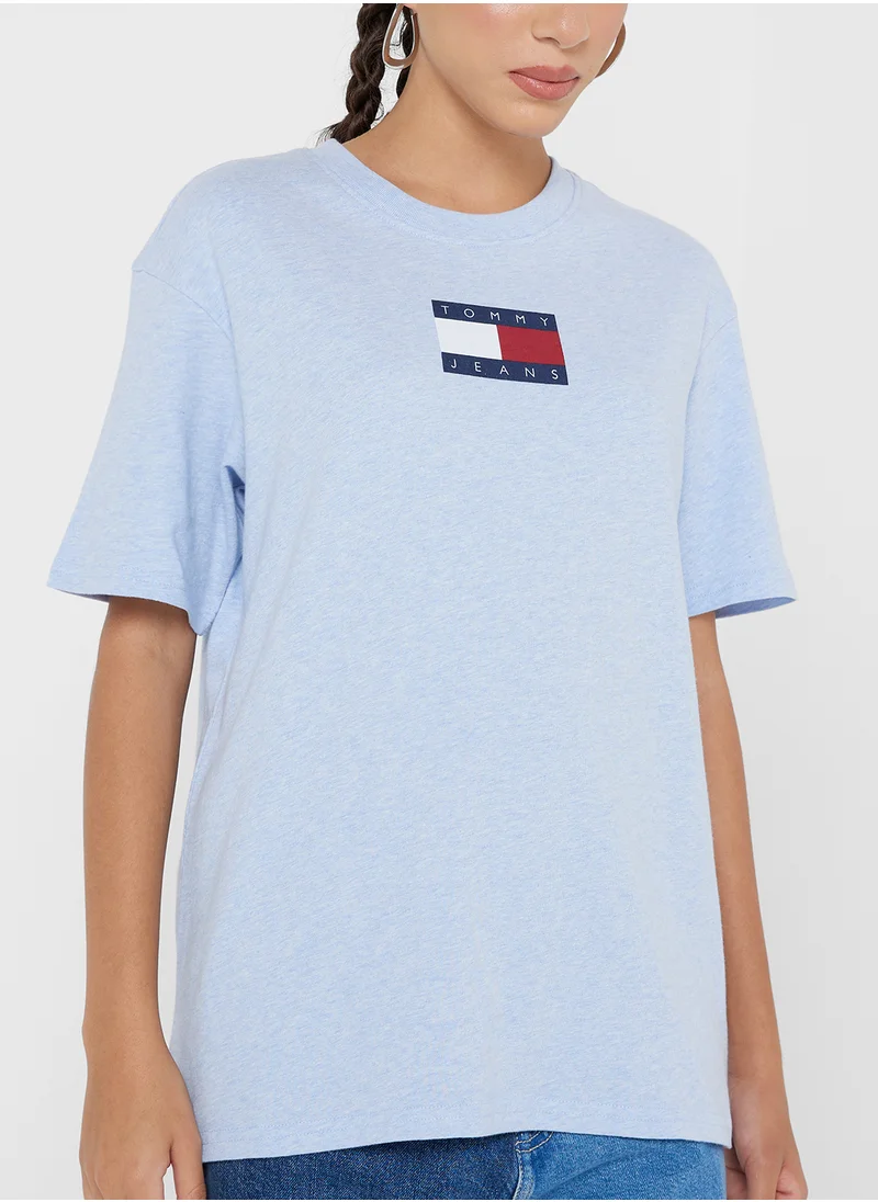 TOMMY JEANS Crew Neck Graphic T-Shirt