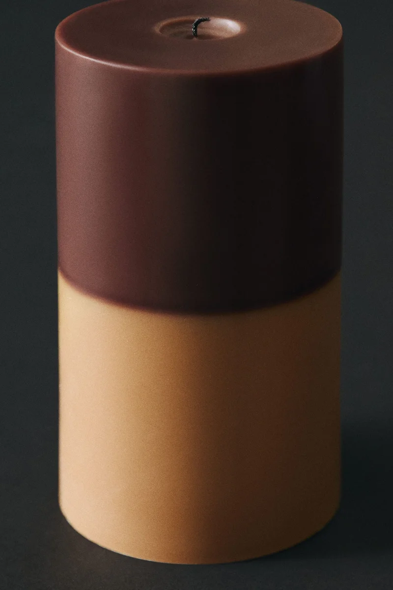 H&M Large pillar candle