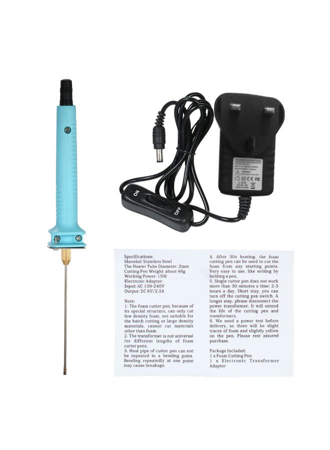 NIBEMINENT Electric Hot Foam Cutter Set Multicolour 3 x 25centimeter - Image 2