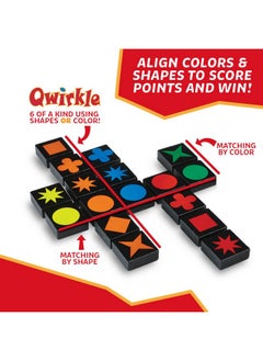Mindware MindWare Qwirkle Board Game, Deluxe Edition - Includes Trays  - Image 3