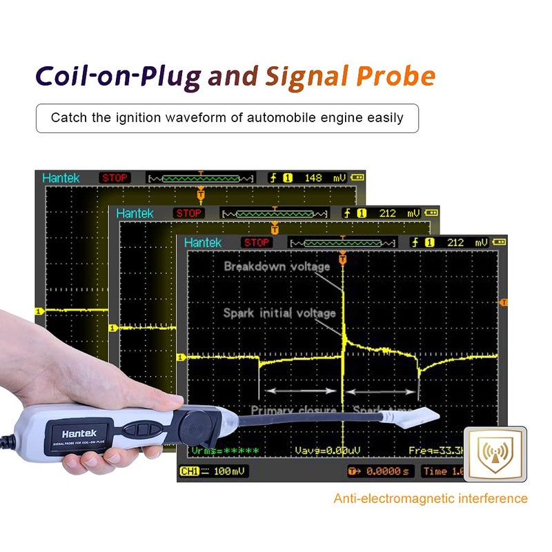 Hantek HT25COP Ignition Waveform of Automobile Engine Coil-on-Plug and Signal Probe, can be Works with Normally oscillscope - Image 3