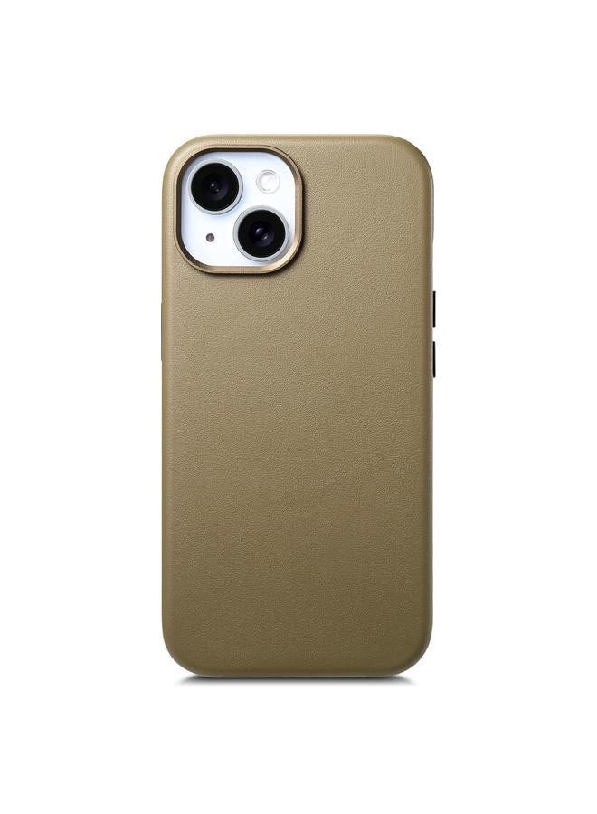 Zaboon Case For iPhone 13 Electroplated Metal Button MagSafe Phone Case - Image 1