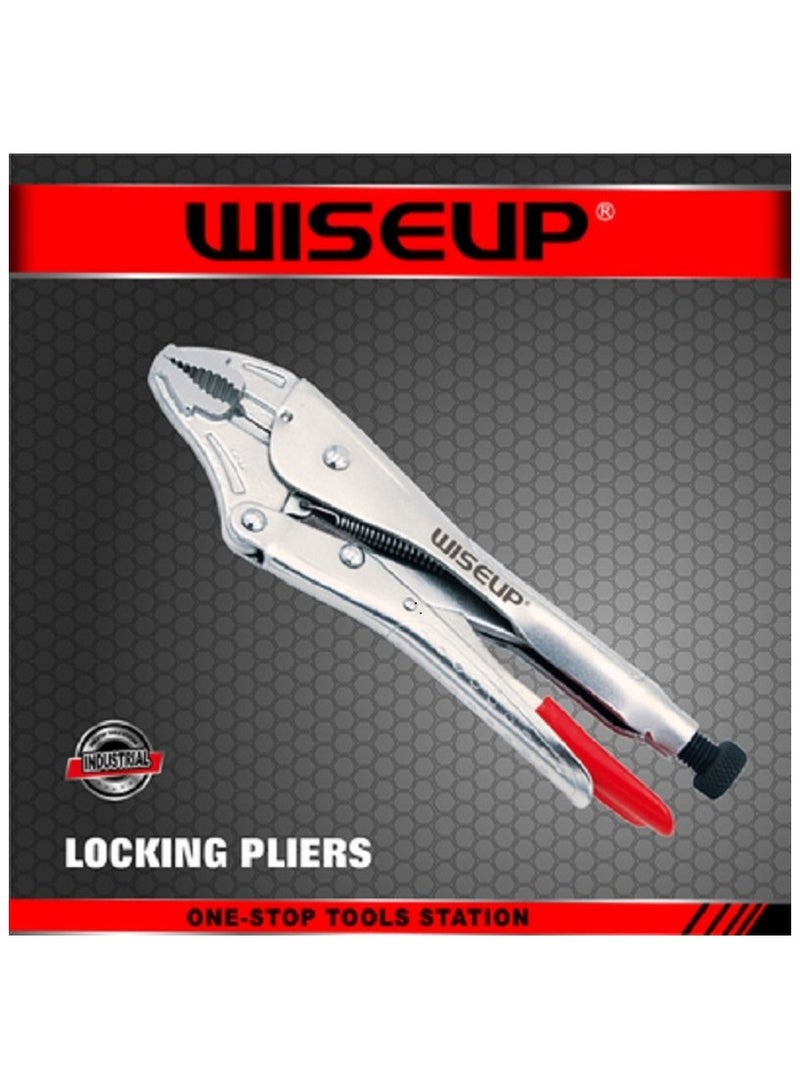 WISEUP It Is Made Of High-quality Chrome Vanadium Steel,the Whole Body Of The Tong Is Quenched, The Jaw Is Quenched Twice With High Frequency, With Good Toughness, Sharp And Durable,the Tong Head Can Be Opened And Closed Freely，easy To Use 