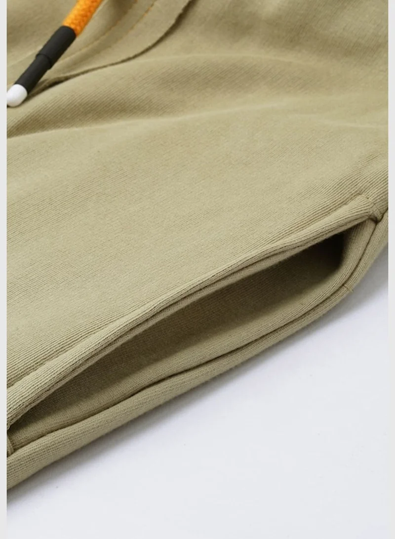 Campus Sutra Side Striped Hoodie