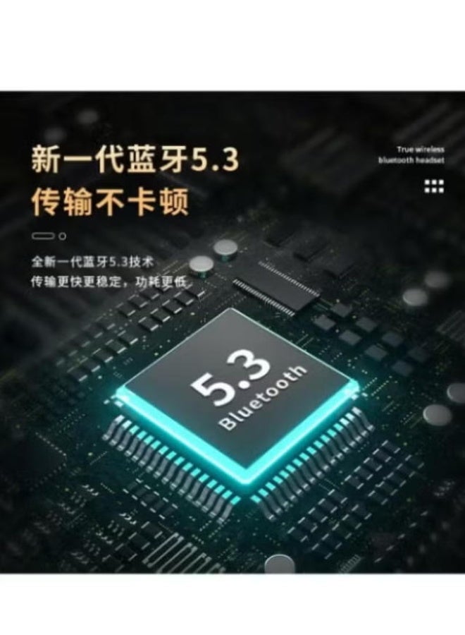 M10 Bluetooth headphones with extremely long battery life, TWS (True Wireless Stereo) design, large capacity, suitable for gaming, low latency headphones for esports. - Image 2