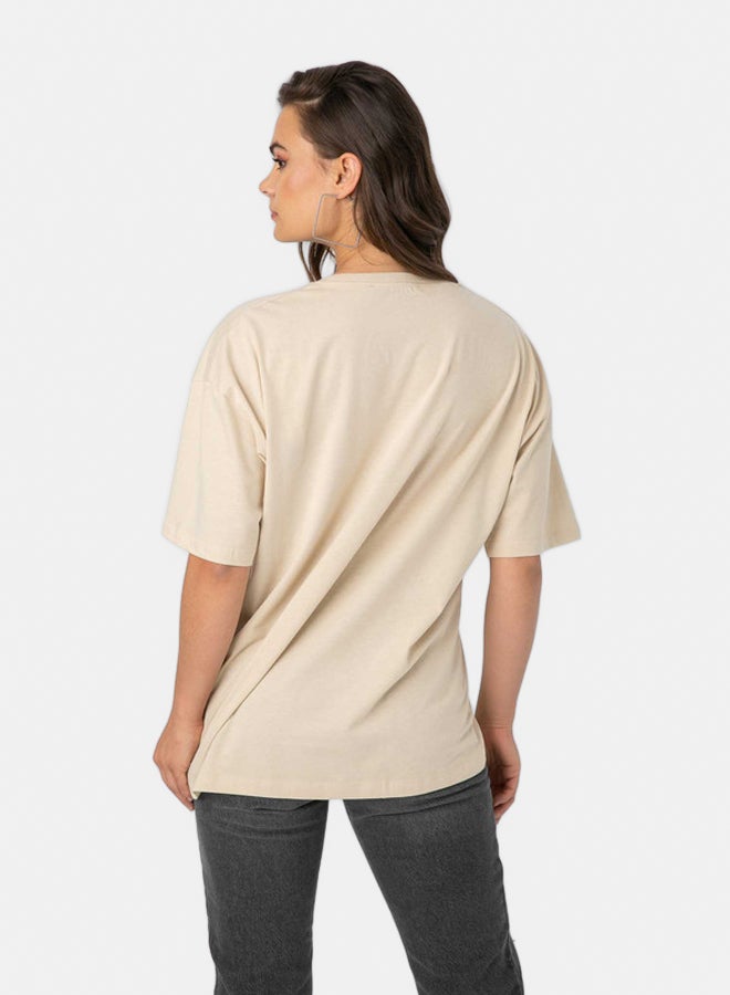 Marco Bergamo oversize top with front print - Image 4