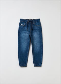 Ovs OVS Tapered-Fit Denim Joggers  - Image 1