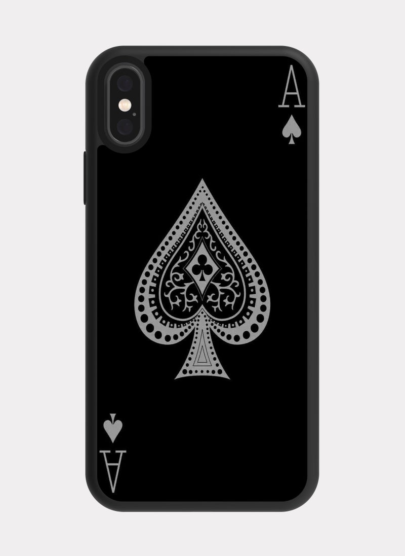 PXLAAT iPhone X case cover Ace Spade - Image 1