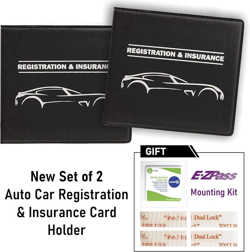 CANOPUS Registration and Insurance Card Holder - 2 Pack - Image 2