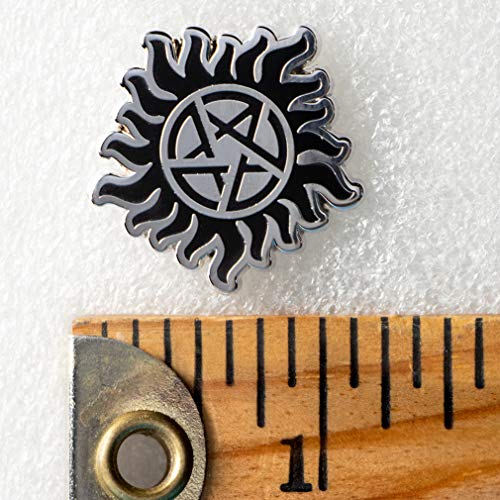 Ata-Boy Supernatural Anti-Possession Charm 1.12" Full Color Enamel Pin… - Image 3