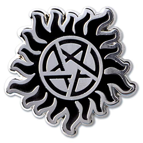 Ata-Boy Supernatural Anti-Possession Charm 1.12" Full Color Enamel Pin… - Image 1
