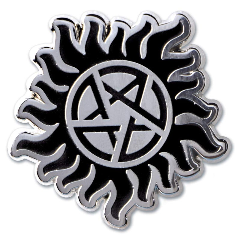 Ata-Boy Supernatural Anti-Possession Charm 1.12" Full Color Enamel Pin… - Image 5