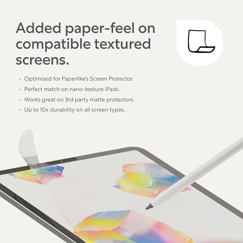 Paperlike Pencil Tips (4X) for Apple Pencil 1st & 2nd Gen, USB-C & Pro – 10x More Durable, Subtle Boost in Control on Paper-Feel Screen Protectors - Image 2