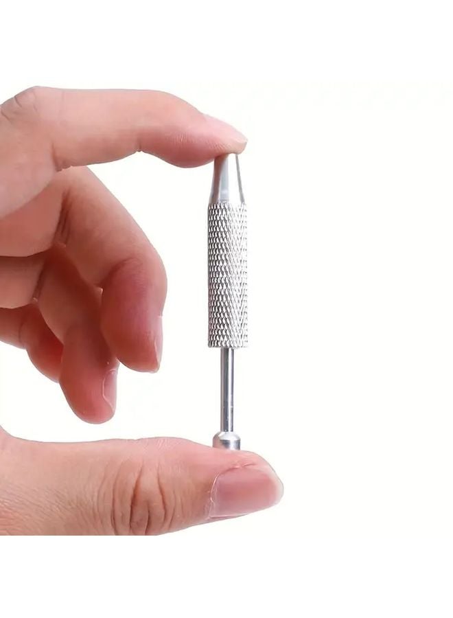 4 Claw Jewelry Tweezers Gemstone Diamond Holder Ergonomic Metal Craft Tool - Image 5