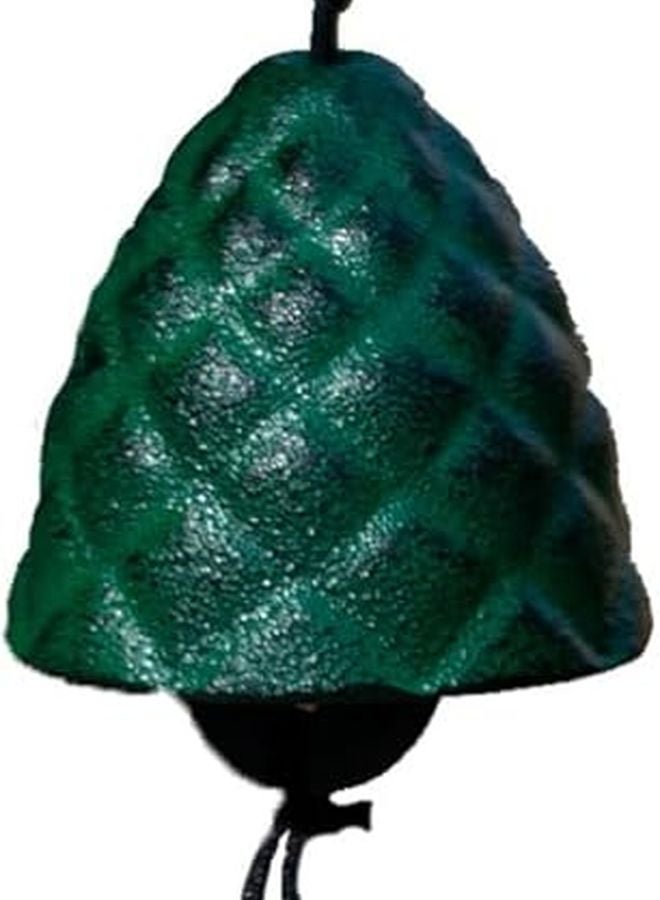 Cast Iron Wind Chime Pine Cone Hanging Pendant Outdoor Garden Patio Decor - Image 1