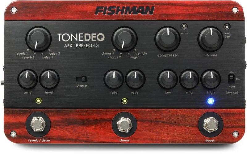 Fishman ToneDEQ Acoustic Instrument Preamp with Effects
