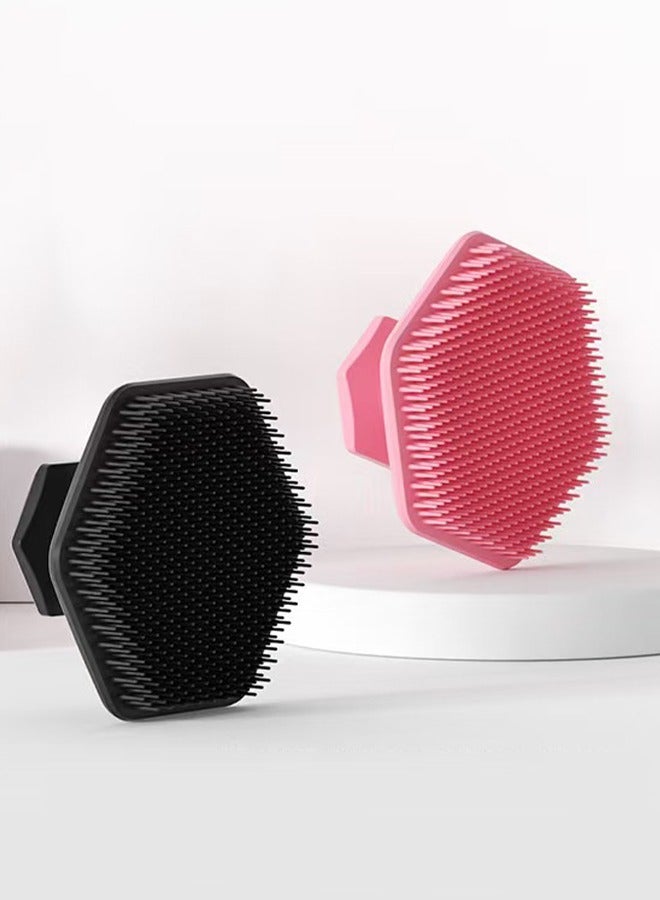 Face Scrubber, Silicone Face Scrubber for Men, Gentle Exfoliator Pad & Massager, Facial Cleansing/Wash Brush - Removes Dead & Dry Skin - Image 3