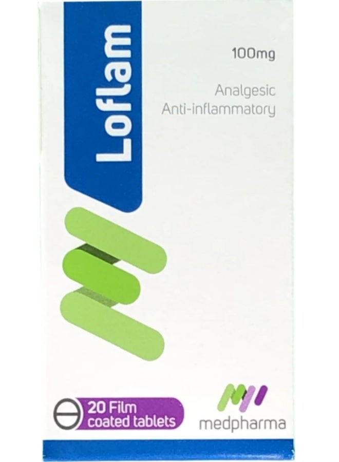 Loflam 100mg Tablets 20’s – Effective Pain & Inflammation Relief