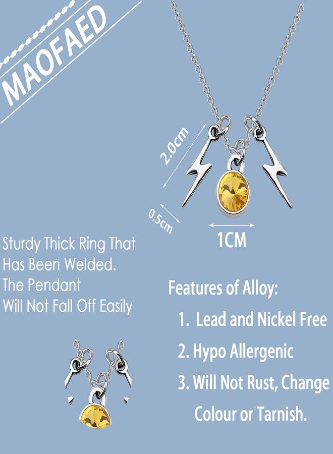 MAOFAED Anime Manga Series Gift Manga Necklace Anime Lover Jewelry, Thunder Necklace - Image 2