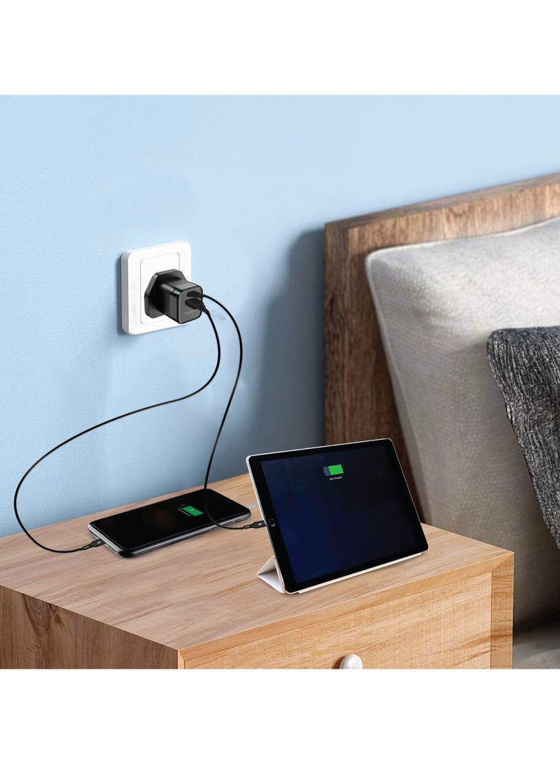 TOUCHMATE Fast Qualcomm PD Charger with Dual Ports & Type-C Cable - Image 4