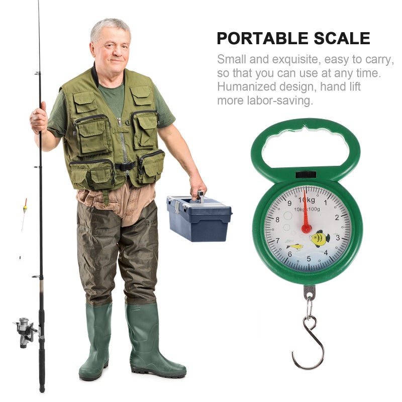 3pcs Portable Scale Hook Scale Portable Weighing Tool Spring Scale - Image 5