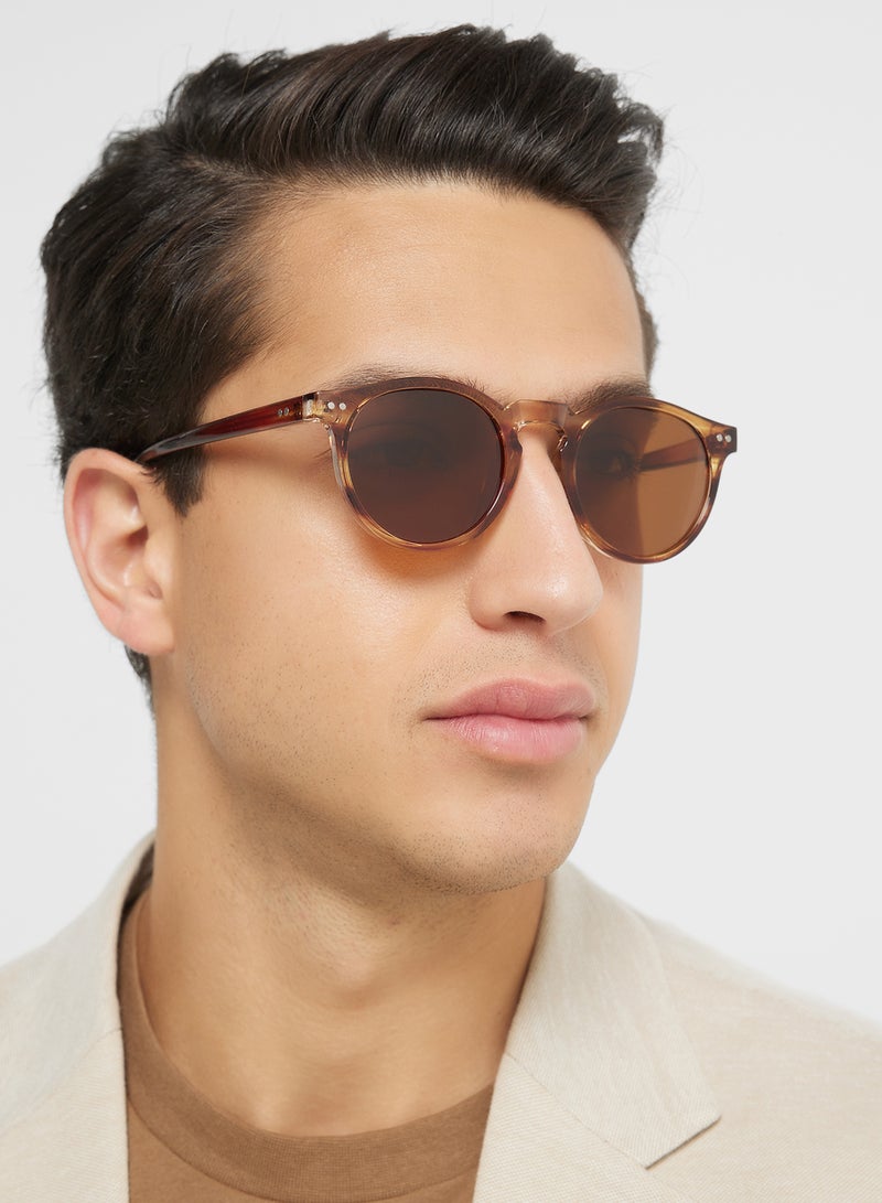 روبرت وود نظارات شمسية مستديرة بعدسات مستقطبة - Image 5