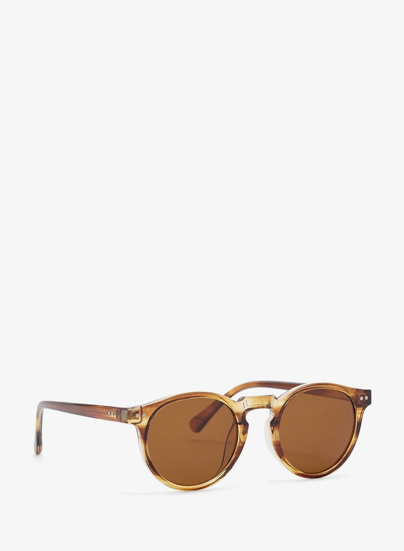 Robert Wood Polarized Lens Round Sunglasses - Image 1
