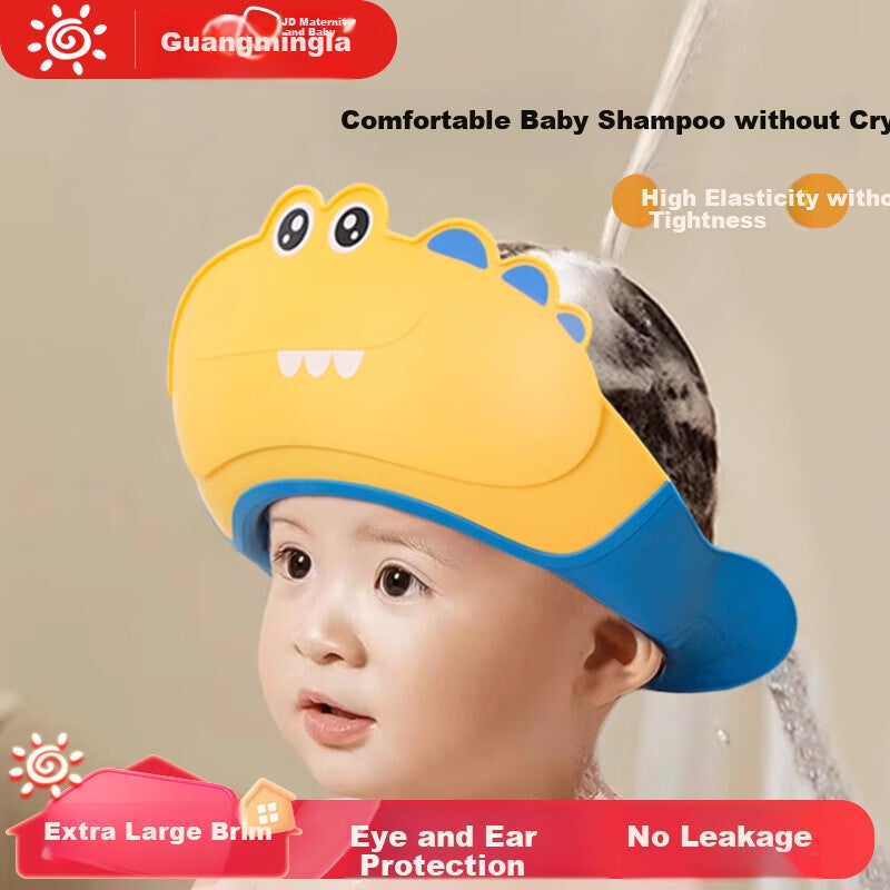 Guangduola الطفل شامبو كاب, الأطفال غسل الشعر حاجز المياه, شامبو الرضع والاستحمام كاب, الاطفال للماء حماية الأذن حمام كاب - Image 1