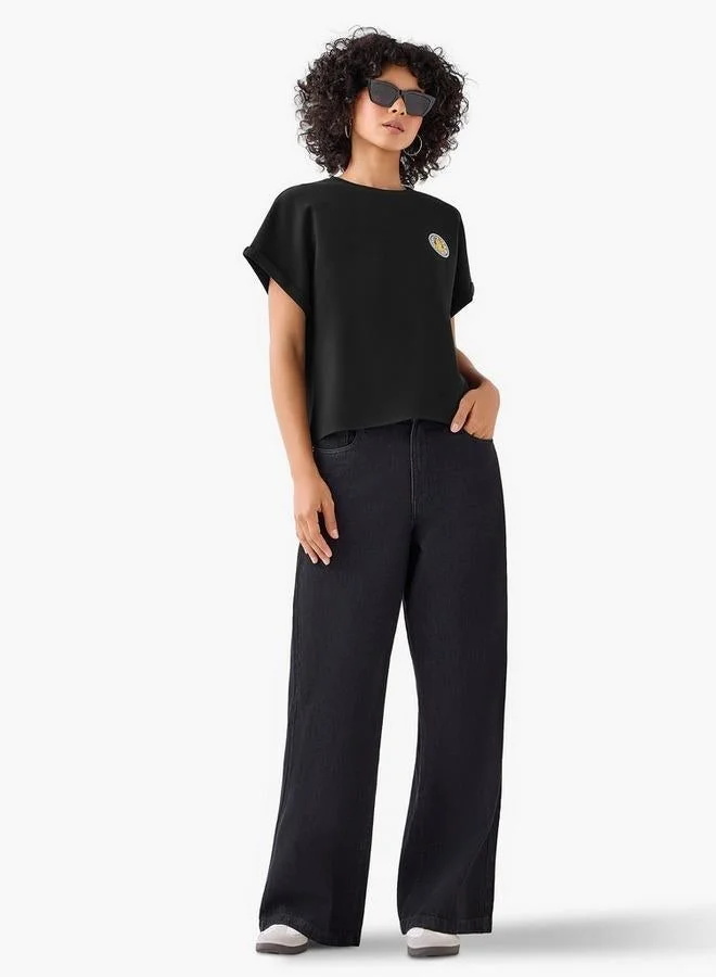 اس بي كاركترز تيشيرت بطبعة غارفيلد