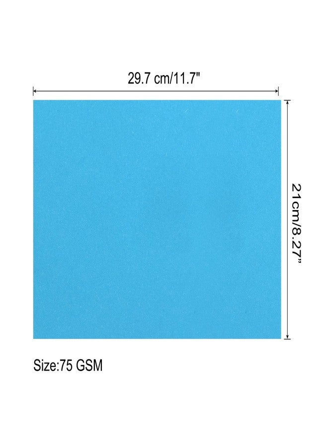 MECCANIXITY 50 Sheets Colored Copy Paper 8.3 x 11.7Inch Printer Paper 80gsm Lake Blue for Office Printing, Document Copying, Invitations, Forms, Art Projects - Image 2
