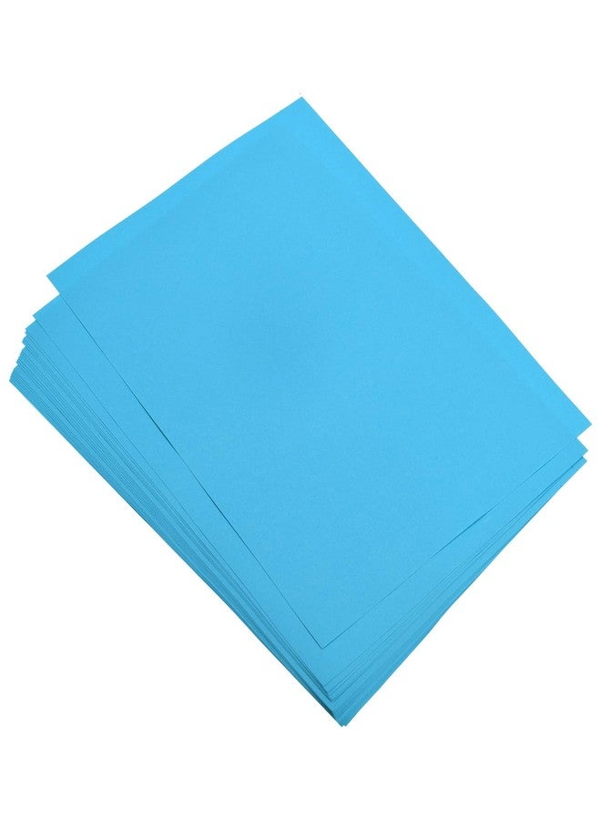 MECCANIXITY 50 Sheets Colored Copy Paper 8.3 x 11.7Inch Printer Paper 80gsm Lake Blue for Office Printing, Document Copying, Invitations, Forms, Art Projects - Image 1