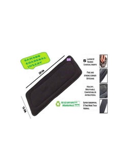 Tinny Tots Pack Of 2 Pocket Button Style Baby Reusable Cloth Diaper Winter Autumn Special Adjustable With 3 Bamboo Charcoal Inserts Pad(5 Layers) For New Borns Toddlers Infants(Pg)  - Image 5
