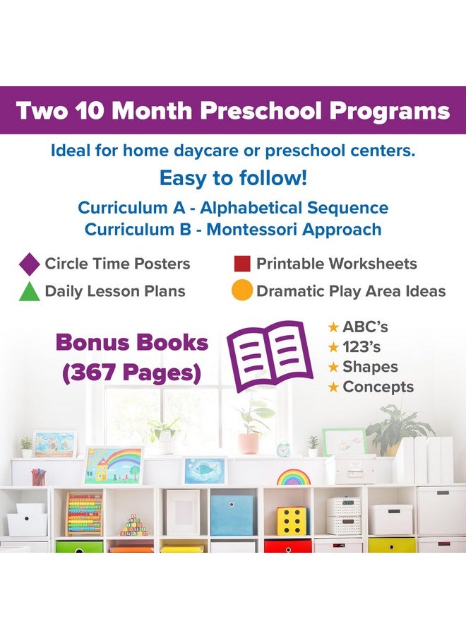 Palace Learning The Ultimate Preschool Curriculum Kit On Cd - Printable Workbooks, Lesson Plans And Learning Activities For Preschoolers, Pre K Kids And Toddlers, Ages 3 - 5 - [Dvd-Rom - Printing Required]  - Image 5
