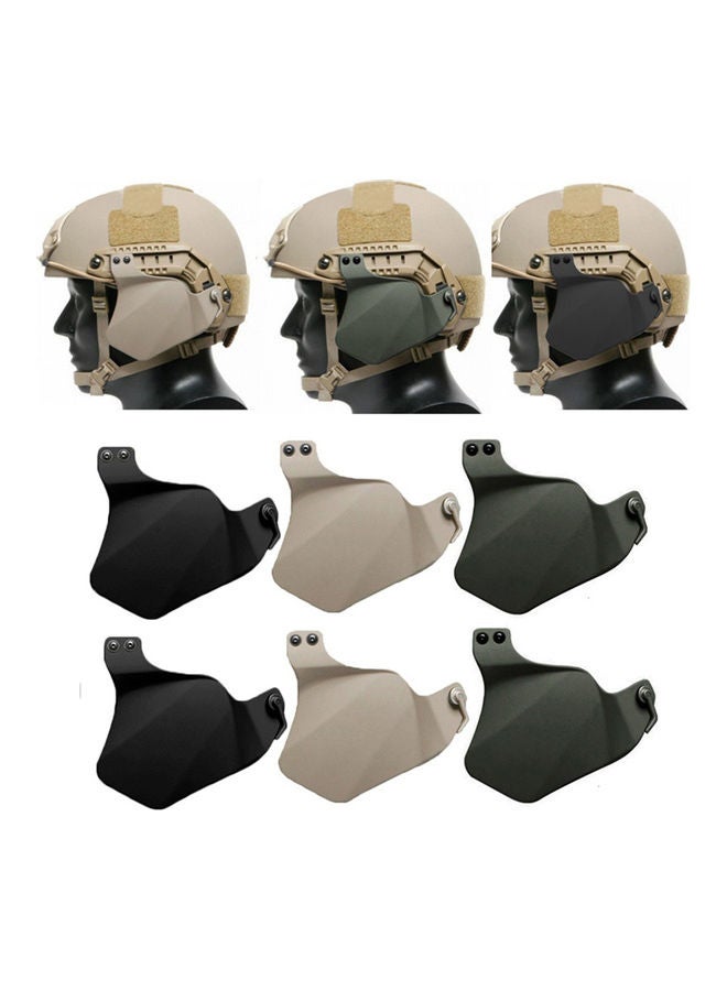 NIBEMINENT Durable Helmet Accessory Clamp Airsoft Tactical Ear Protection Covers CS Tool 20*10*20cm  - Image 2