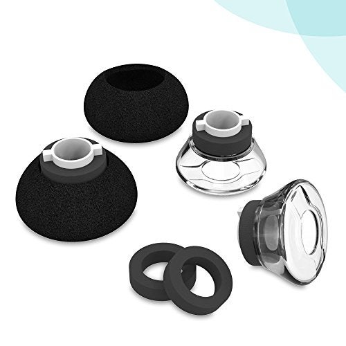 Wiki VALLEY 3X Earpieces for Plantronics Voyager Legend Eartip Kit,Plantronics Voyager 5200 5220 5210 Bluetooth Headset Foam Covers-Small - Image 4