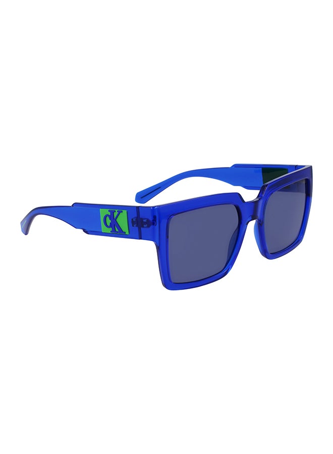 Calvin Klein Jeans Unisex Rectangular Sunglasses - CKJ23622S-400-5320 - Lens Size: 53 Mm - Image 1