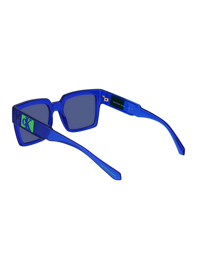 Calvin Klein Jeans Unisex Rectangular Sunglasses - CKJ23622S-400-5320 - Lens Size: 53 Mm - Image 3