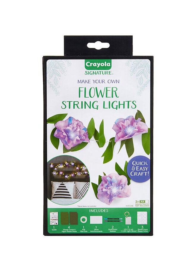 Crayola - DIY Series-Flower String Lights - Image 1