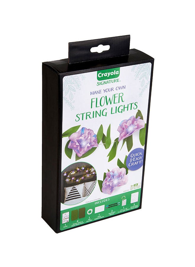 Crayola - DIY Series-Flower String Lights - Image 1