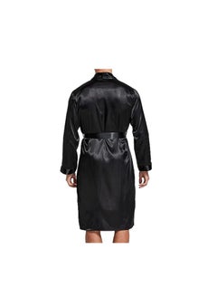 ماركة غير محددة طقم ستان رجالى روب و شورت  - Image 2