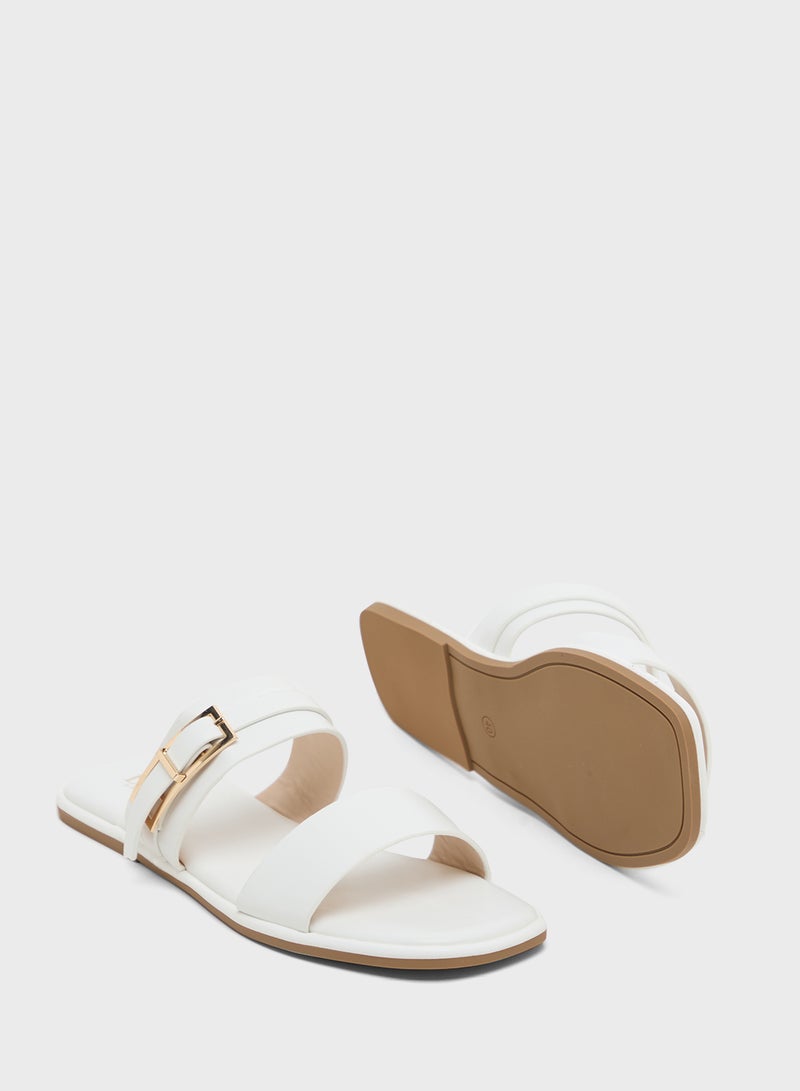 ELLA Double Strap Flat Sandal  - Image 3