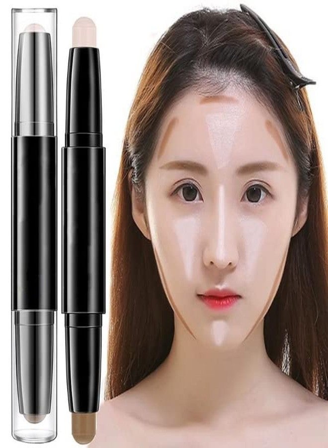 VBA Women Highlighter Face Concealer Bronzers Highlighters Pen Cosmetic 3D Makeup Contour Stick - Image 1