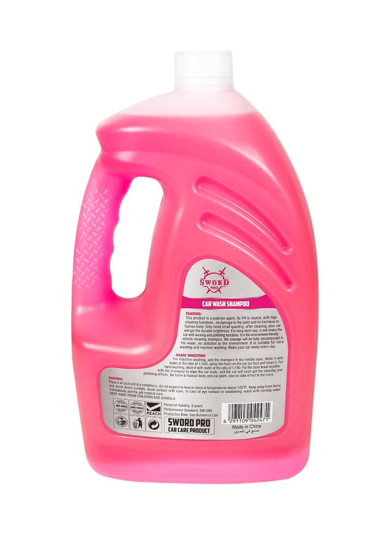 Sword Pro SWORD PRO SW380 Car Wash Shampoo Crazy 5L- Eco-Friendly High Concentration for Ultimate Cleanliness  - Image 3