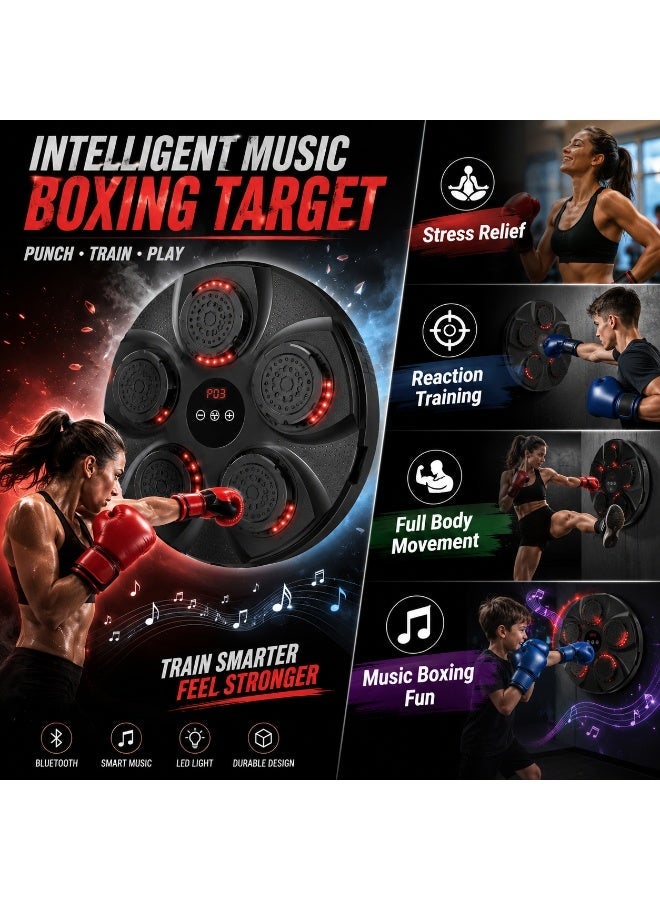 UV Enterprises Wall-Mounted Martial Arts Training Target | Heavy-Duty Punch & Kick Pad for Boxing, MMA, Muay Thai, Karate & Taekwondo | Wall Punching Target for Home Gym & Combat Training – Black - Image 1