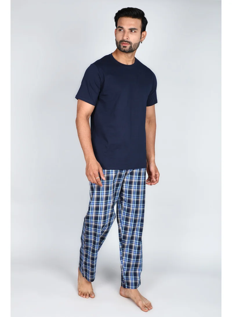 victor and jane victor and jane Mens - Premium Supersoft Woven Long Pyjamas Set